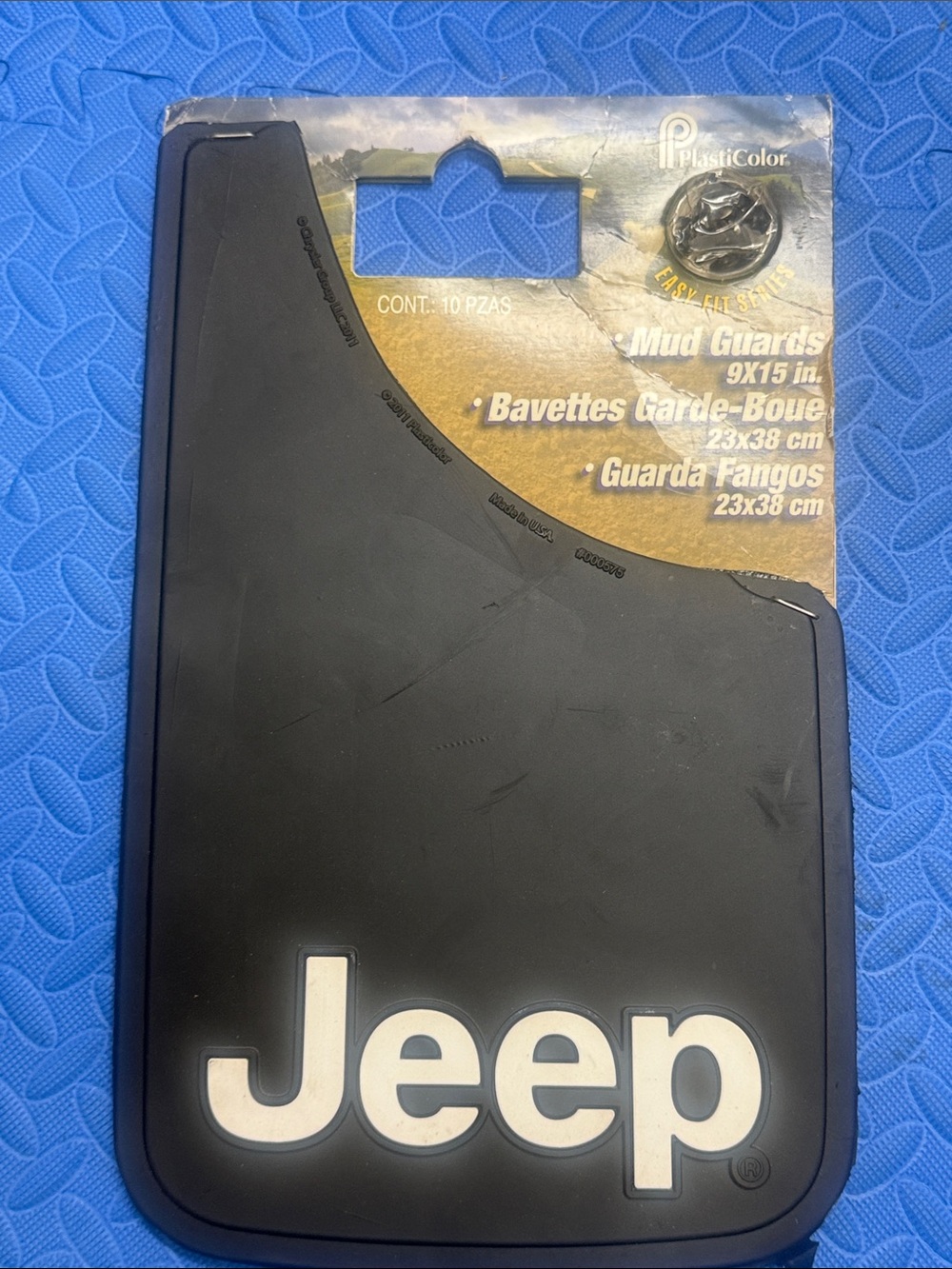 Pair of Jeep - Mud Guards - 9x15 - #000575